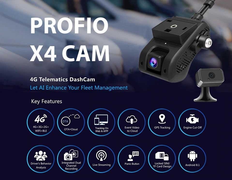 dual kamerový system do auta profio x4