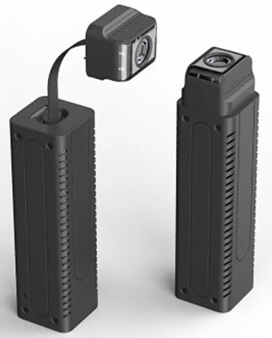 Miniaturní pinhole kamera husy krk