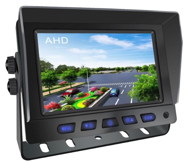 5" couvací monitor do auta hybridní