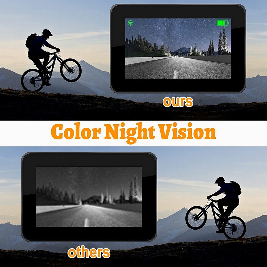 kamerový systém pro kola barevně nocní vidění
