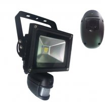 PIR Detektor + HD Kamera s WiFi v LED reflektoru