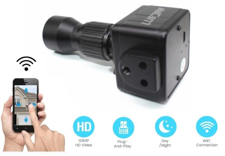 Mini WiFi kamera na mobil s FULL HD rozlišením a 20x Optickým ZOOM přiblížením