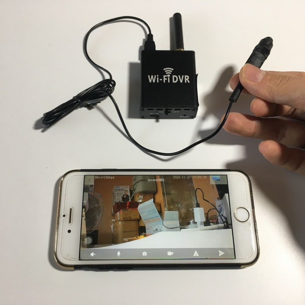 WiFi špionážní modul P2P Live sledování - pinhole kamera
