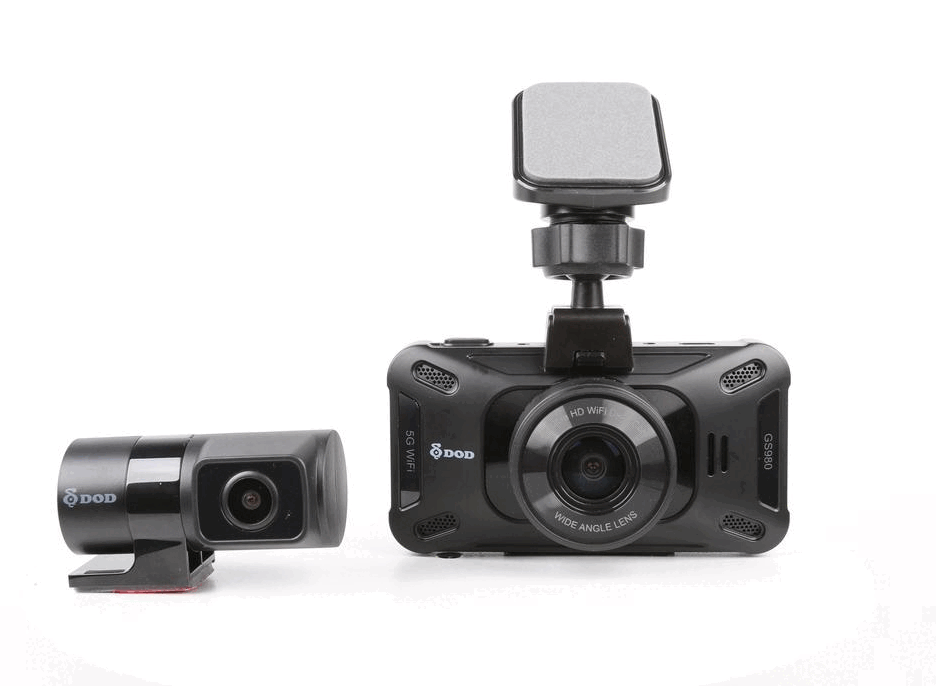 DOD GS980D predná a zadná kamera do auta