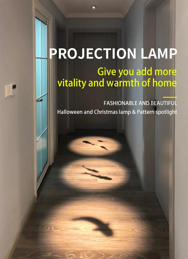 projekce vašeho loga - poutavá reklama gobo projektor