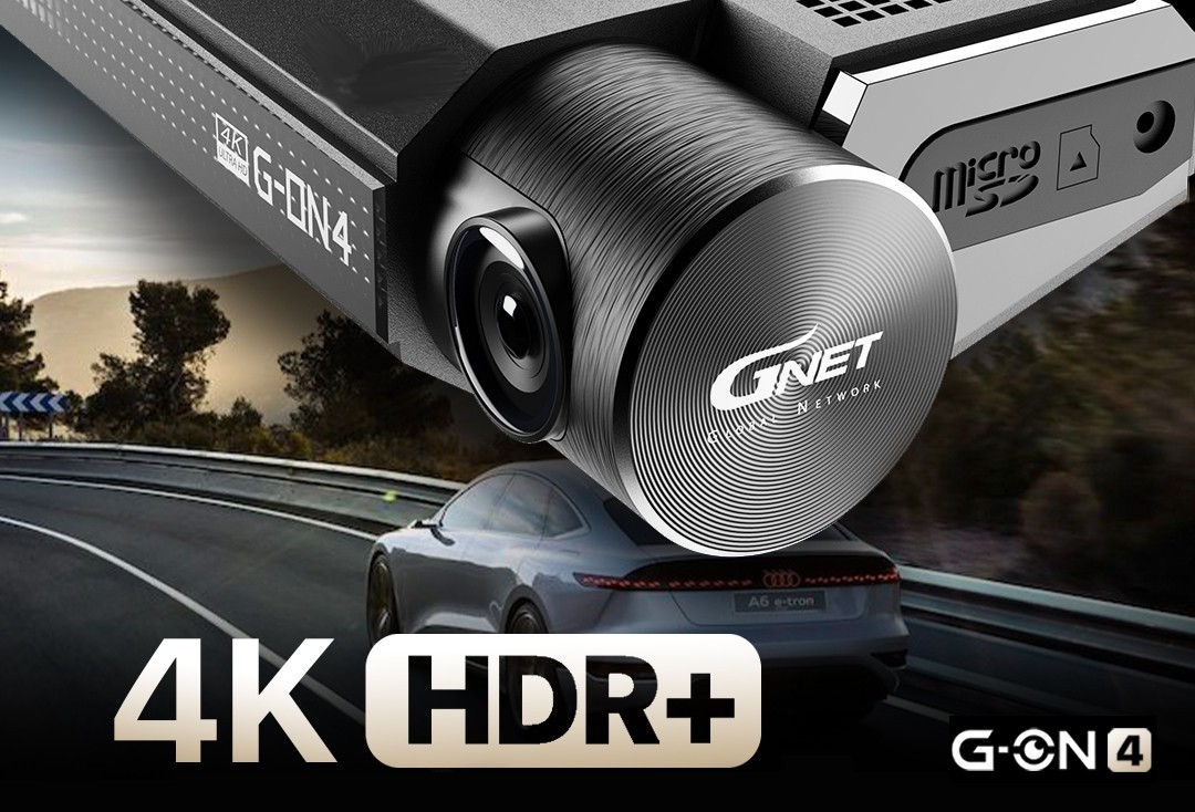 4K rozlišení - gnet kamera do auta ultra hd
