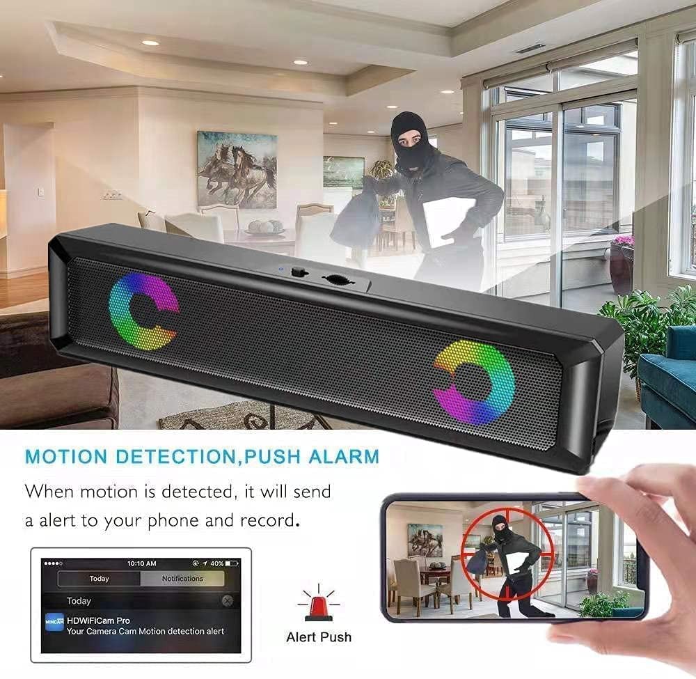 bluetooth reproduktor se spy kamerou