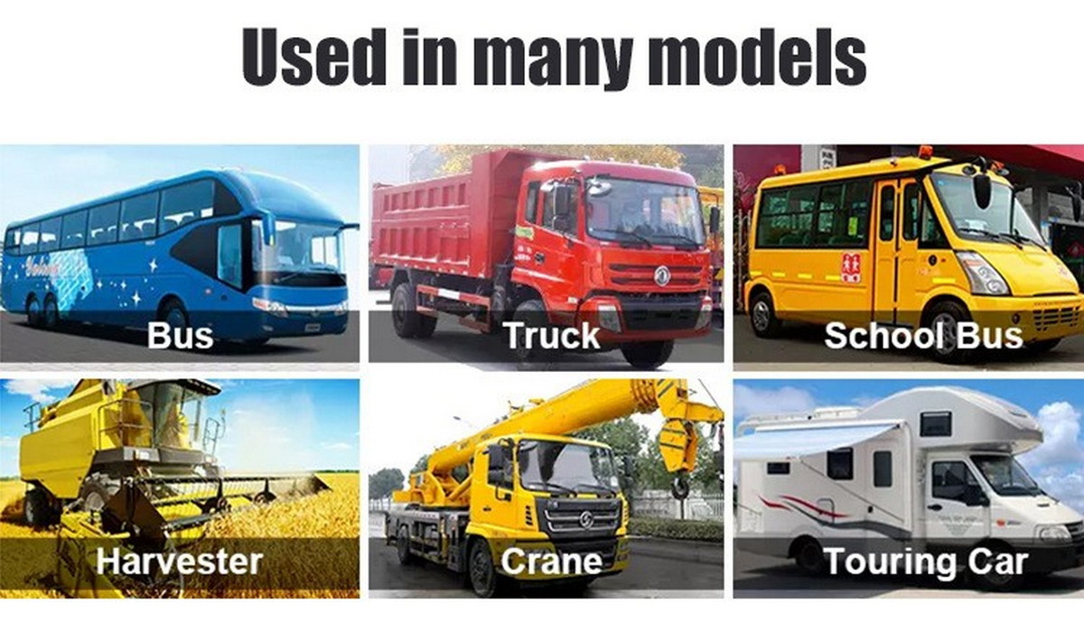 parkovací set pro auta, autobusy, kamiony a stroje