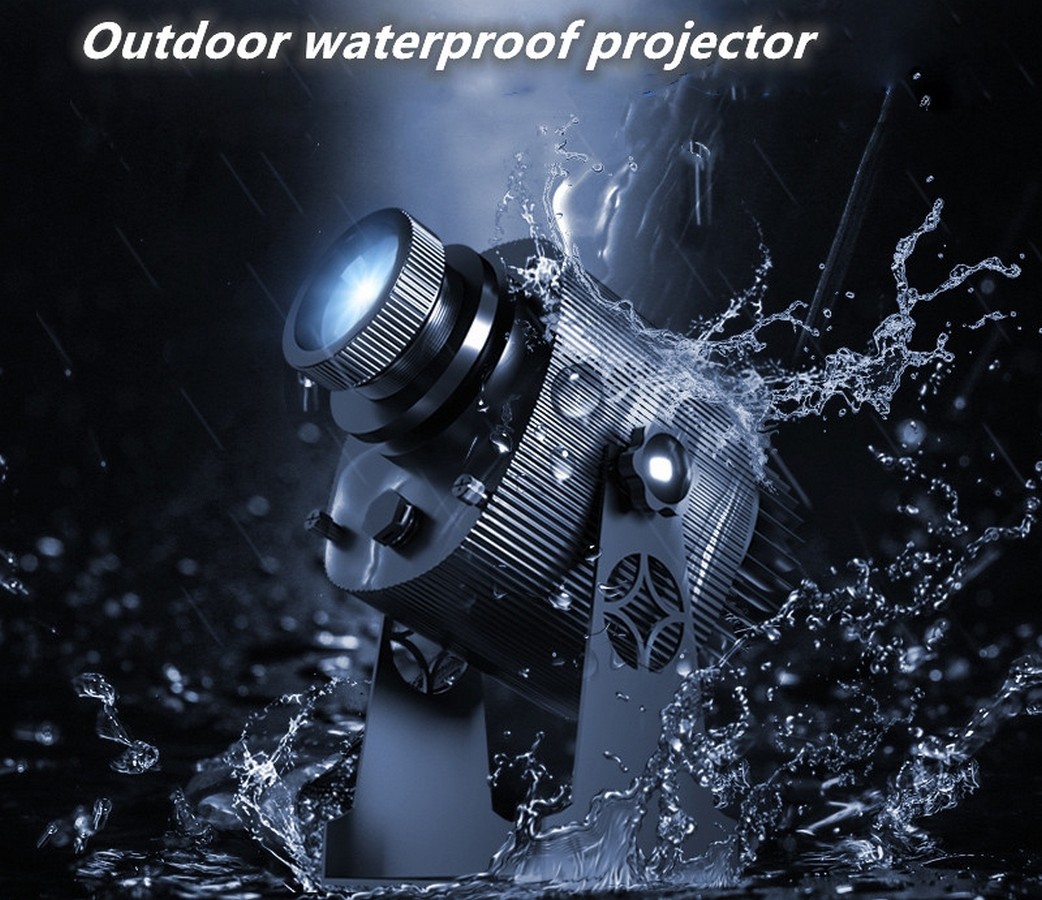 voděodolný rotační projektor gobo