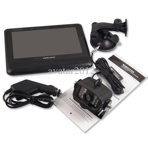 Parkovací kamera Wifi s 15 IR LED + LCD monitor 7 "