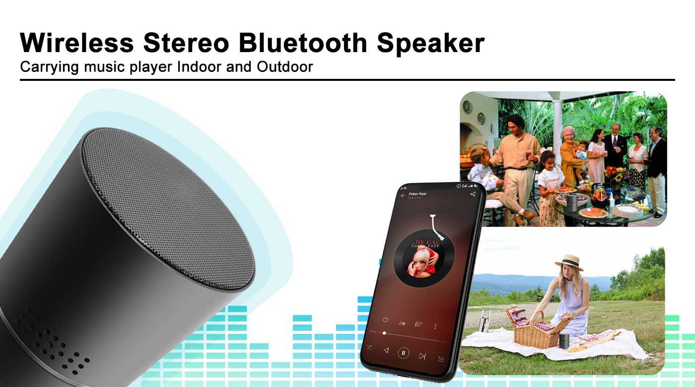 bluetooth reproduktor se zabudovanou kamerou