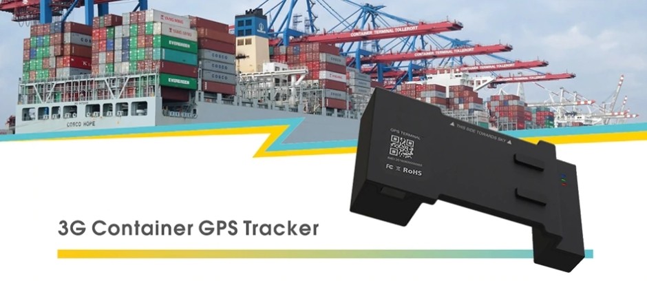 online gps komtainer lokátoru