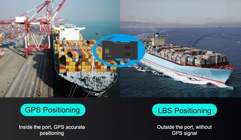 gps kontejner lokátoru GPS a LBS polohování
