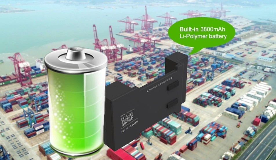 gps tracker kontejner standby rezim baterie