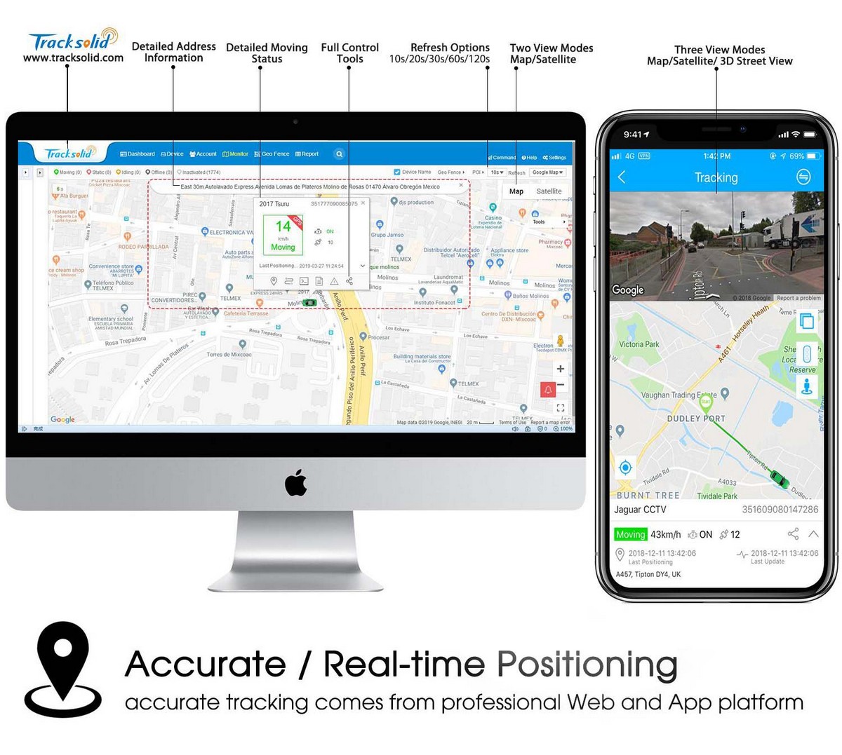 mobilna app tracksolid profio x4