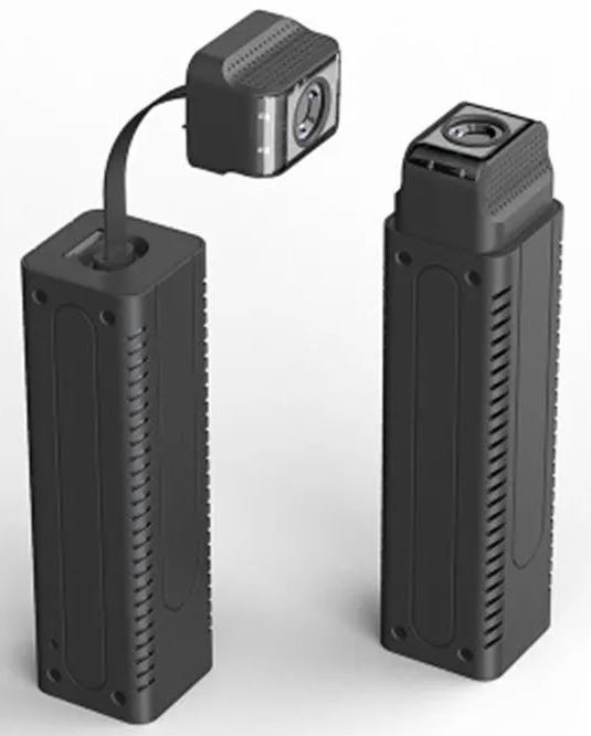 Miniaturní pinhole kamera husy krk