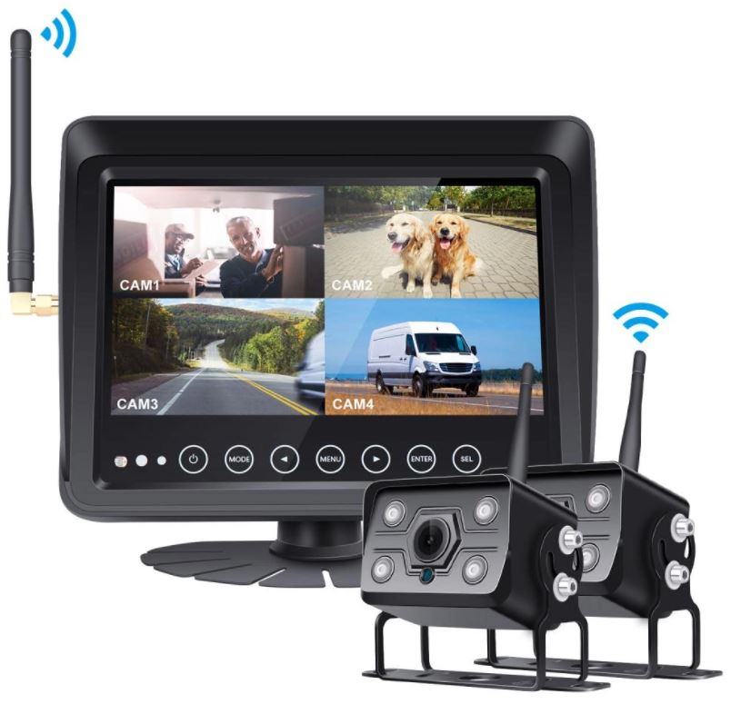 vodotěsný wifi kamerový set IP68 - do lodě i auta