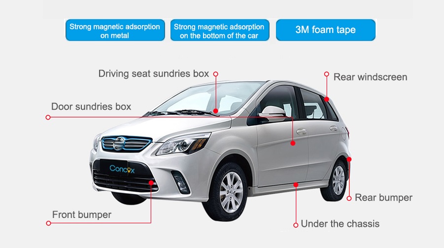 gps lokalizator - silný magnet