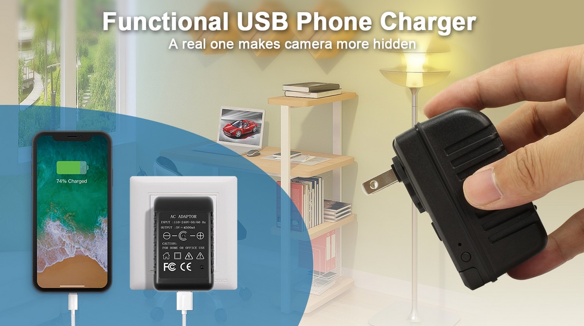 spy kamera - USB adaptér s wifi kamerou