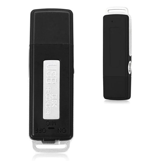 Mini digitální audio USB záznamník s 4GB pamětí