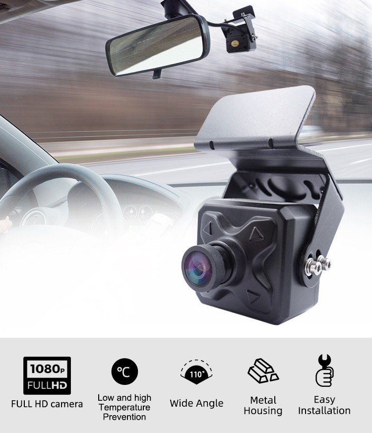 Interiérová FULL HD kamera do auta AHD 3,6mm objektiv
